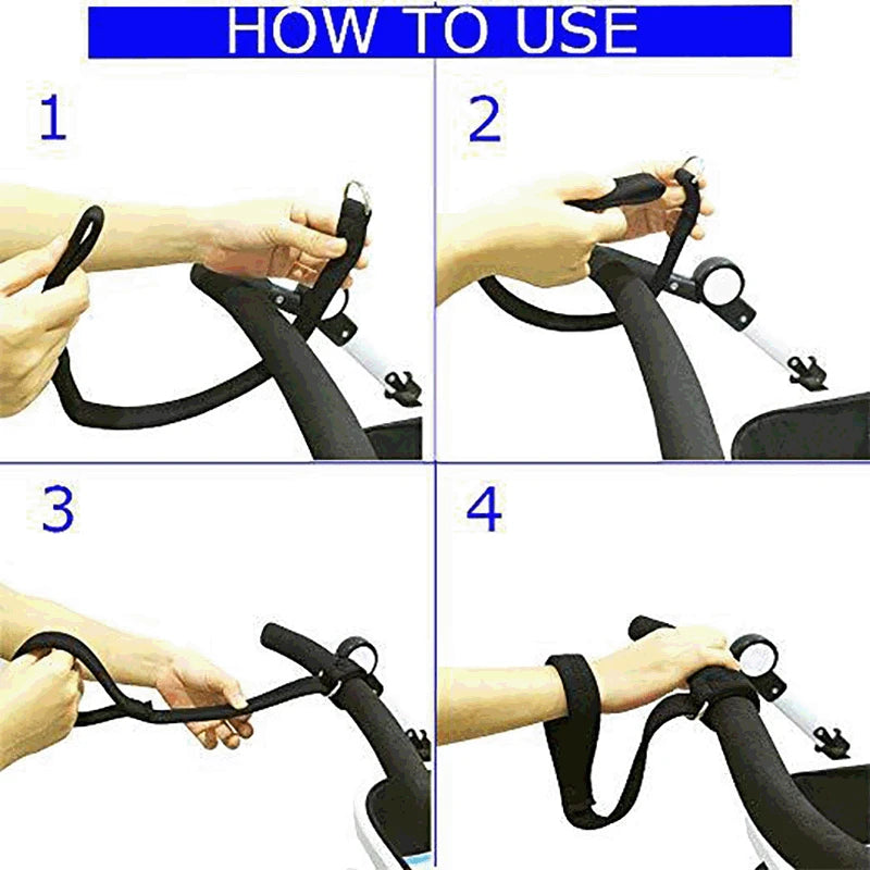 SecureStep Baby Stroller Wrist Strap