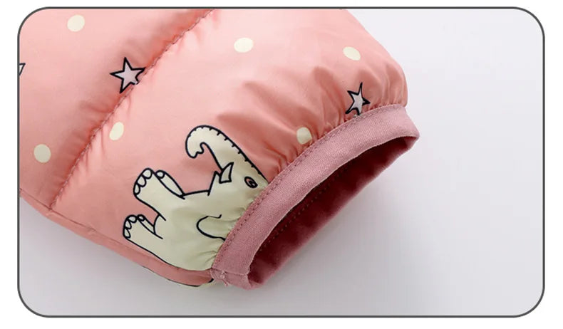 SnugglePuff Cartoon Down Jacket