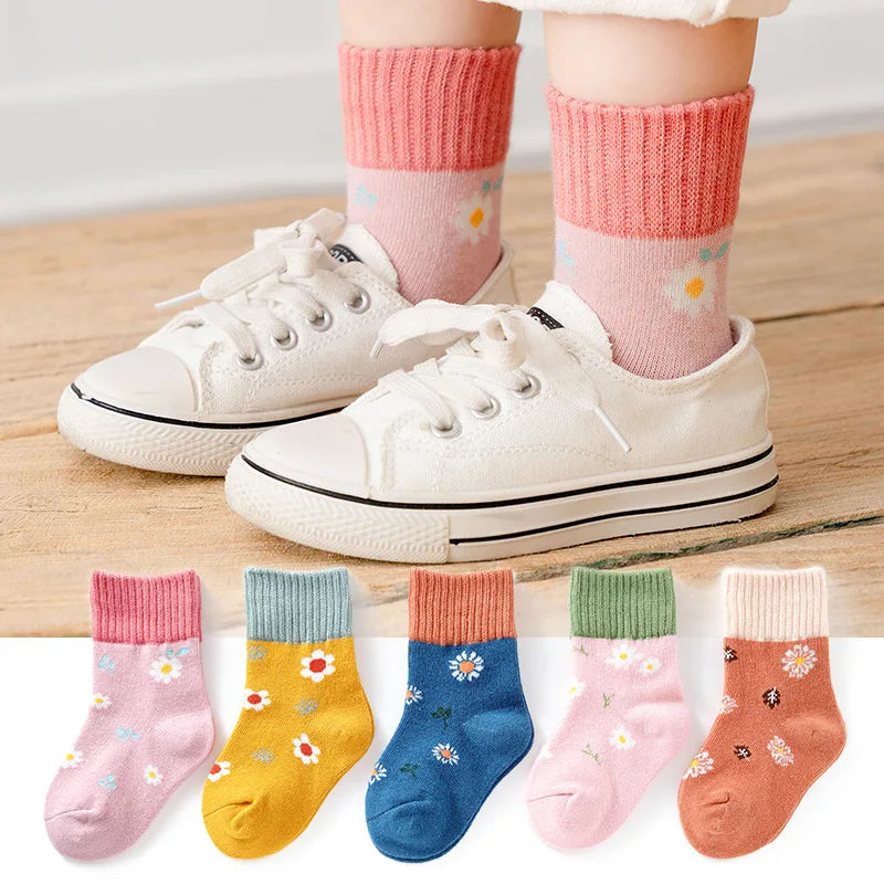 ColourPals Cartoon Cotton Socks Set